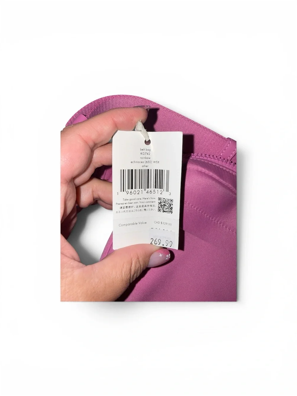 kate spade Pink Crossbody Belt Bag
